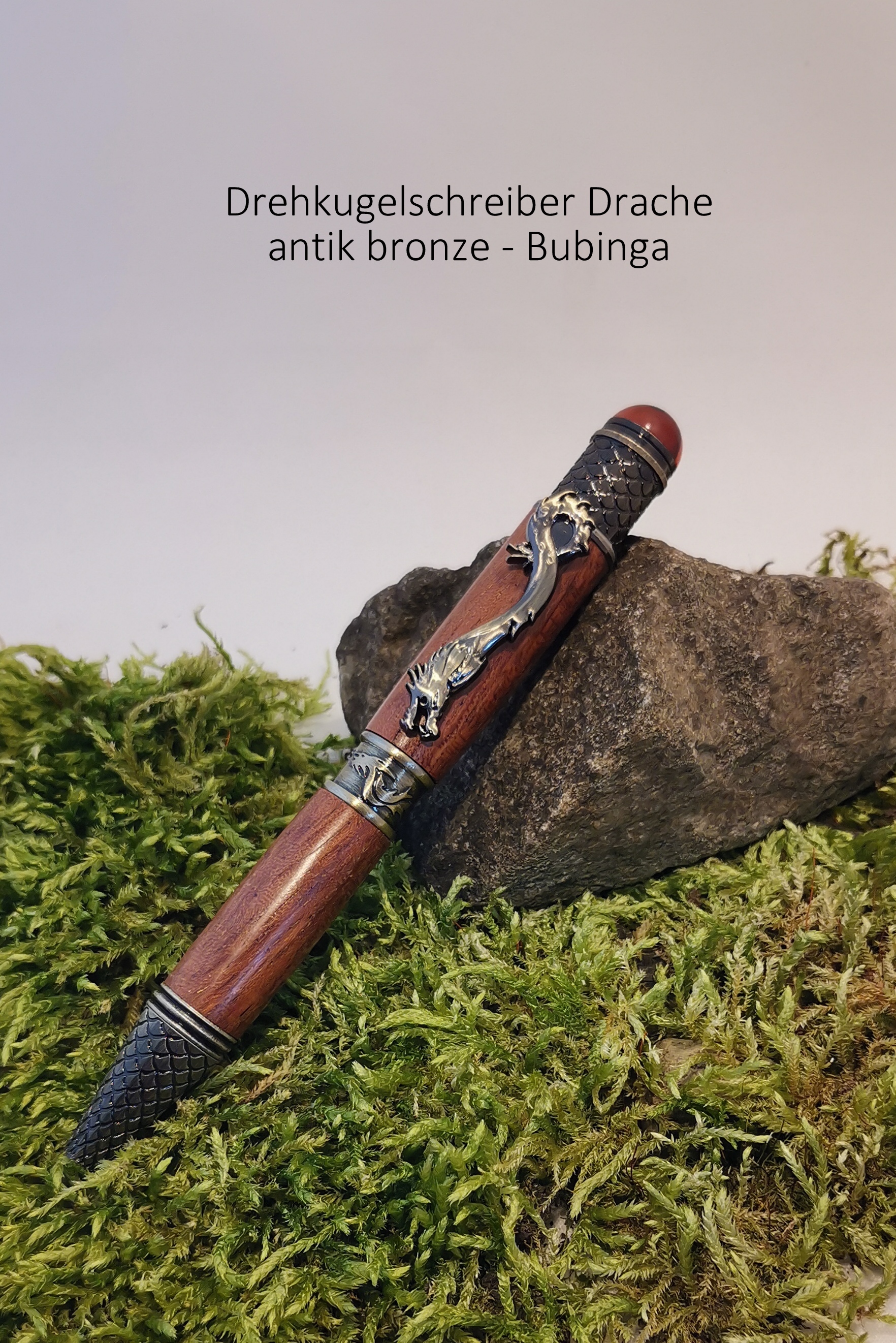 KS Drache antik bronze Bubinga