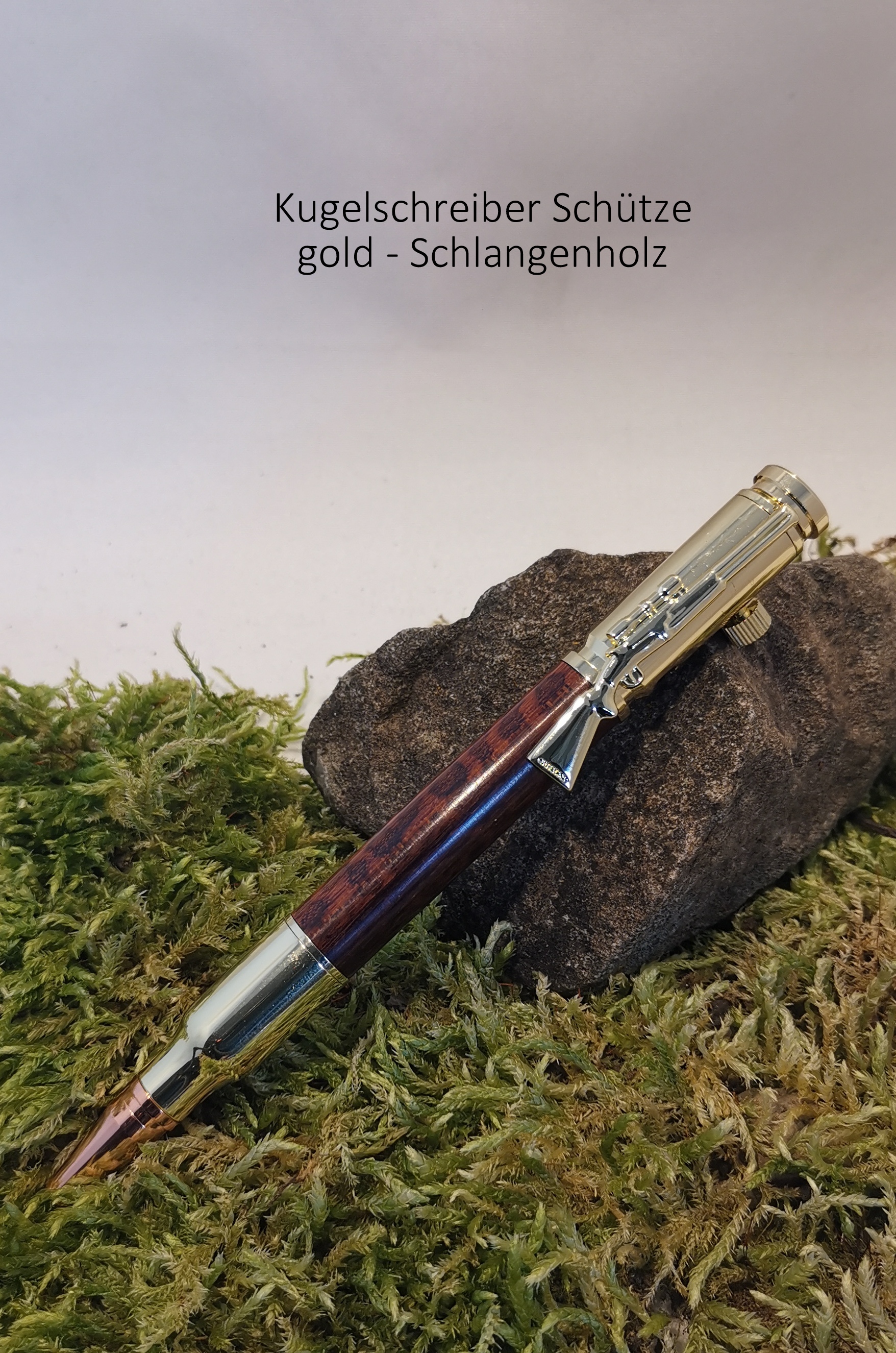 KS Schütze gold Schlangenholz