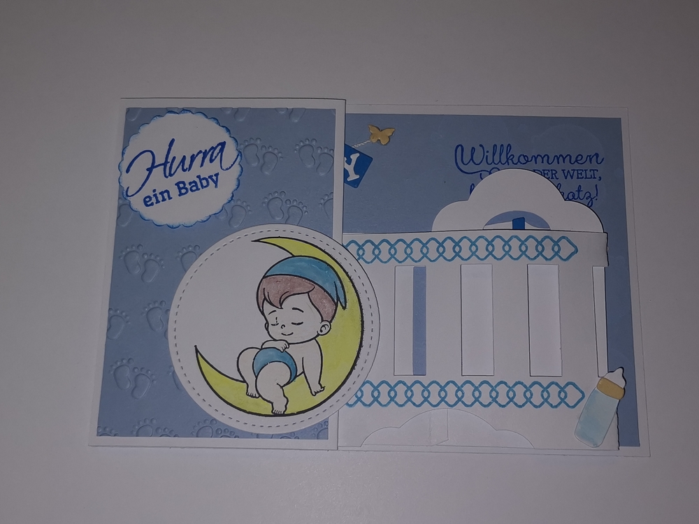Hurra ein Baby (Junge) - Interaktive Karte